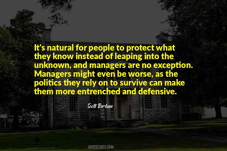 Quotes About Defensive People #1046229