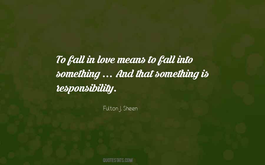 Love Means Something Quotes #1158934