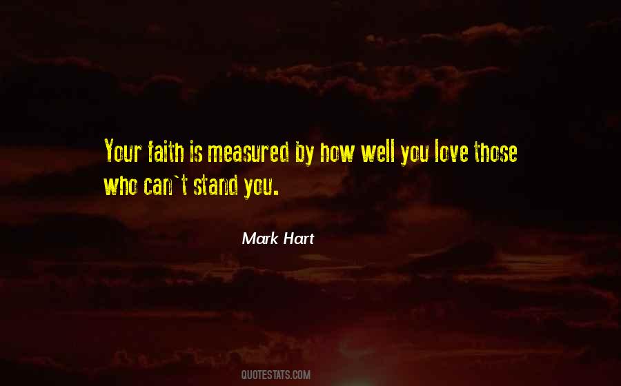 Love Measured Quotes #1388449