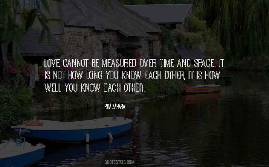 Love Measured Quotes #627584