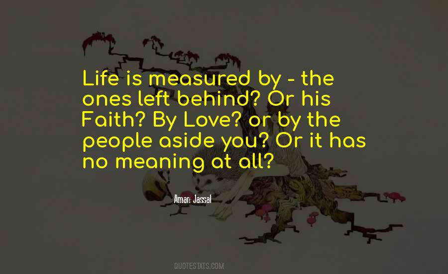 Love Measured Quotes #63295