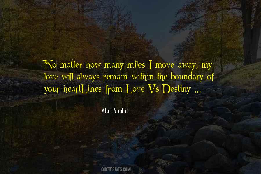 Love Miles Quotes #16906