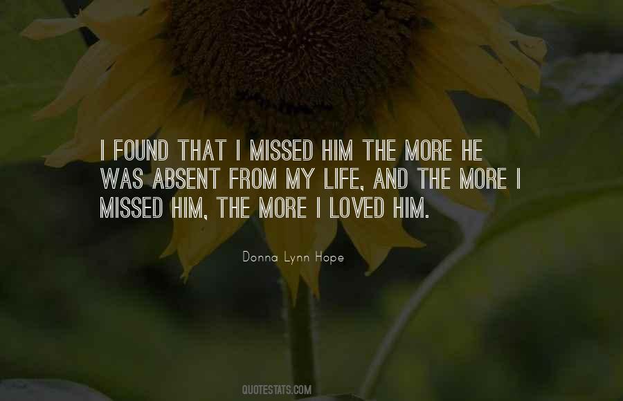Love Missed Quotes #973351