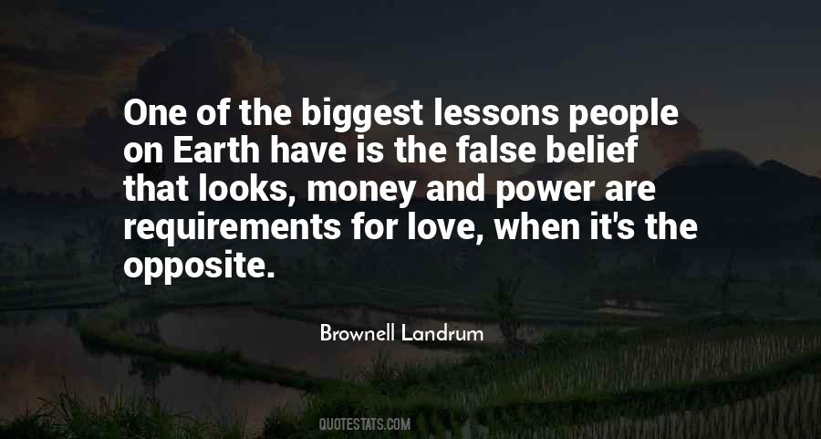 Love Money Power Quotes #496689
