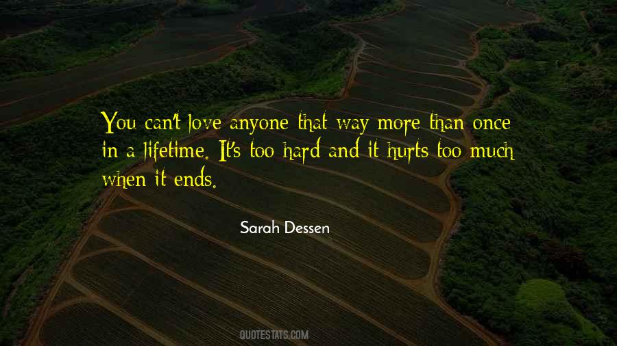 Love More Than Once Quotes #990552