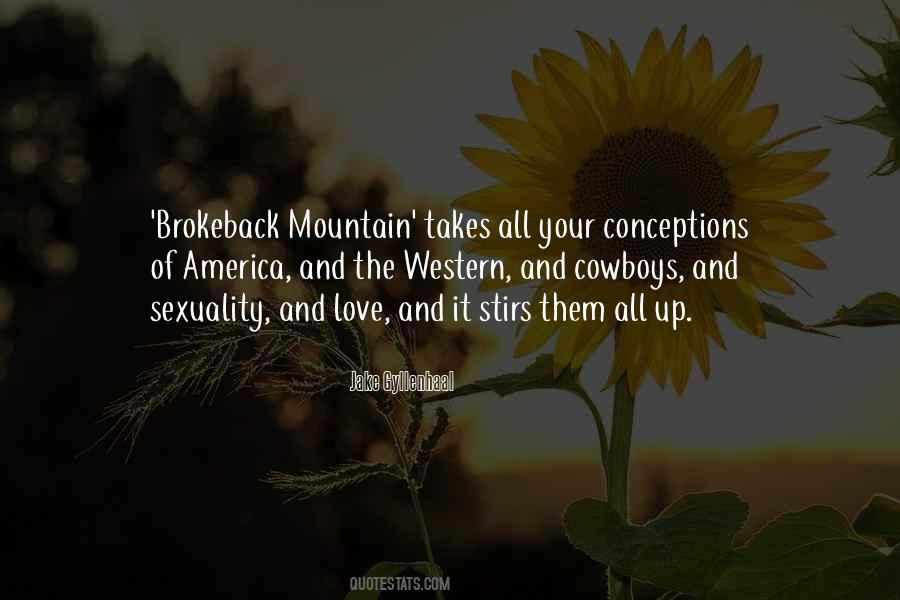 Love Mountain Quotes #1120385