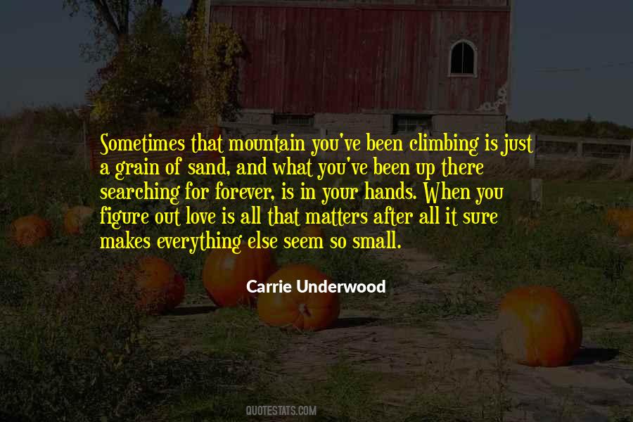 Love Mountain Quotes #810082