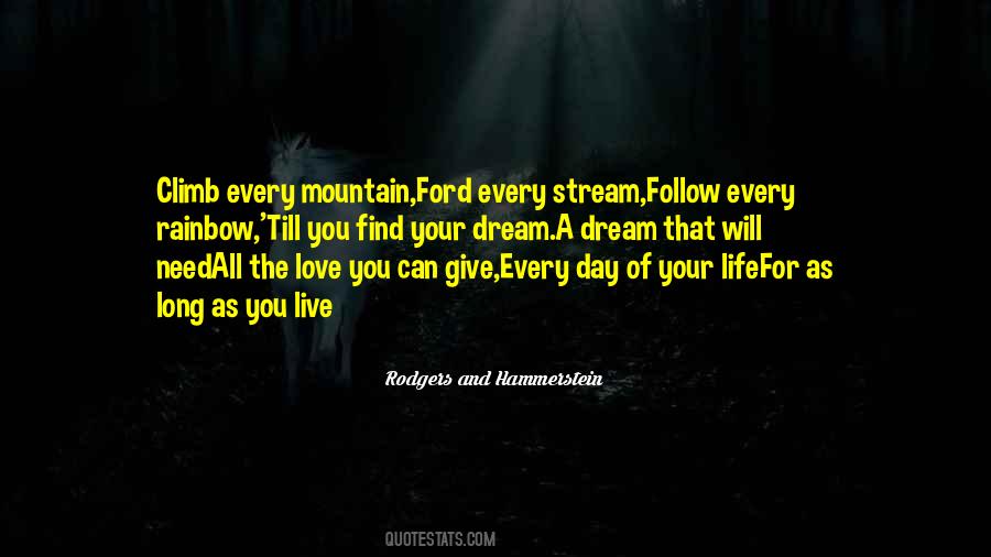Love Mountain Quotes #889082