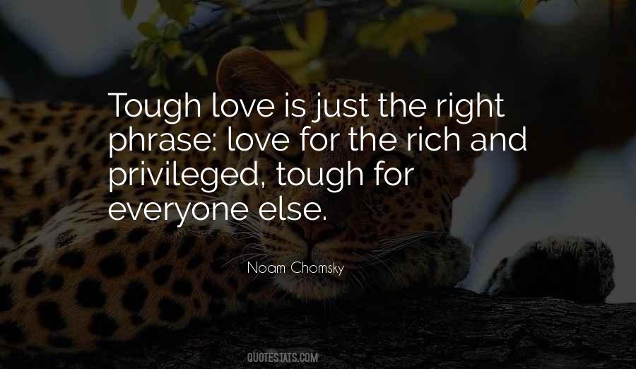 Love Must Be Tough Quotes #338038