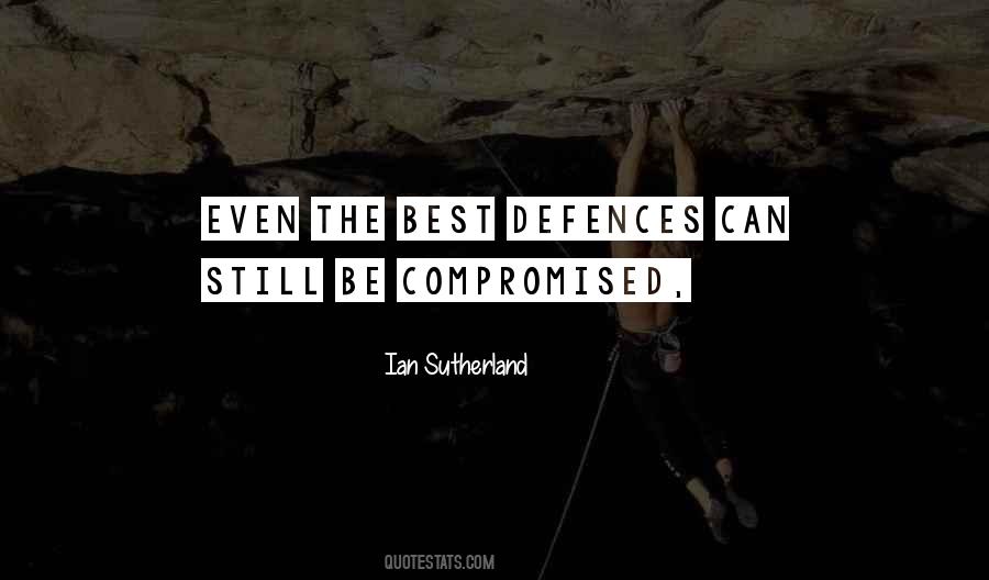 Quotes About Defences #1840219