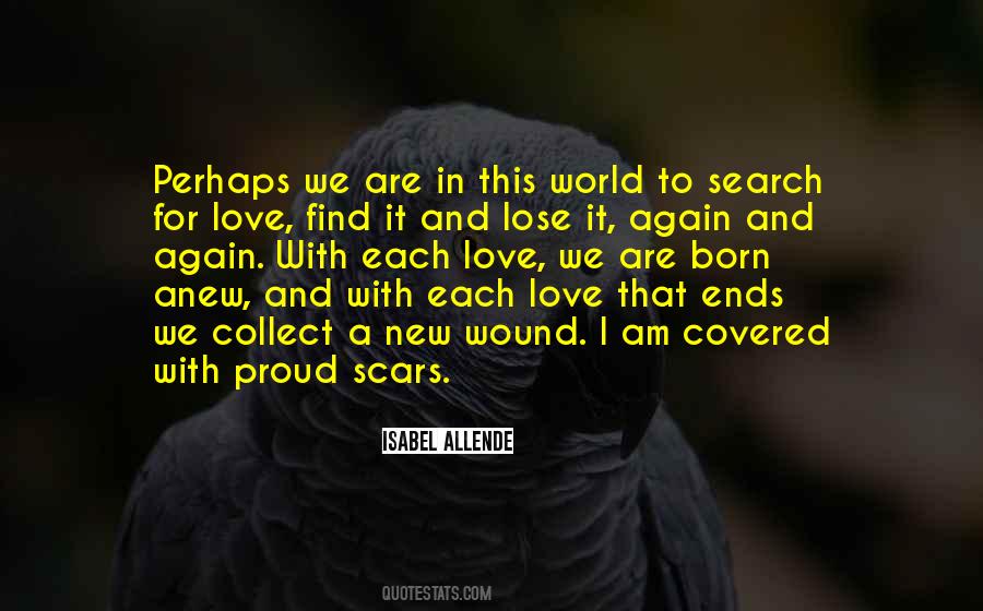 Love My Scars Quotes #188503