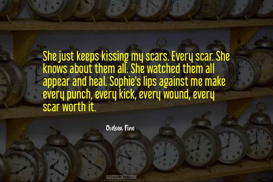 Love My Scars Quotes #35363