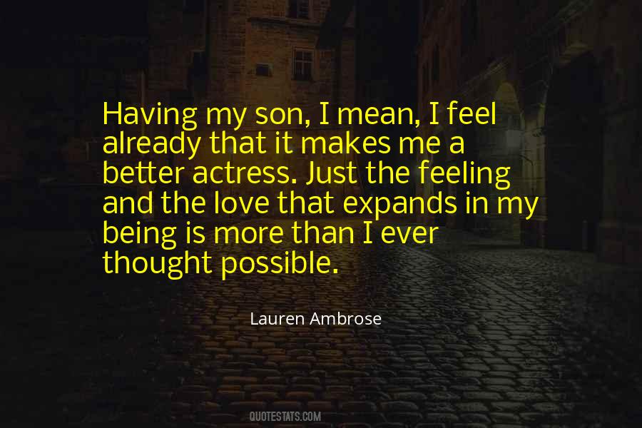 Love My Son Quotes #717158