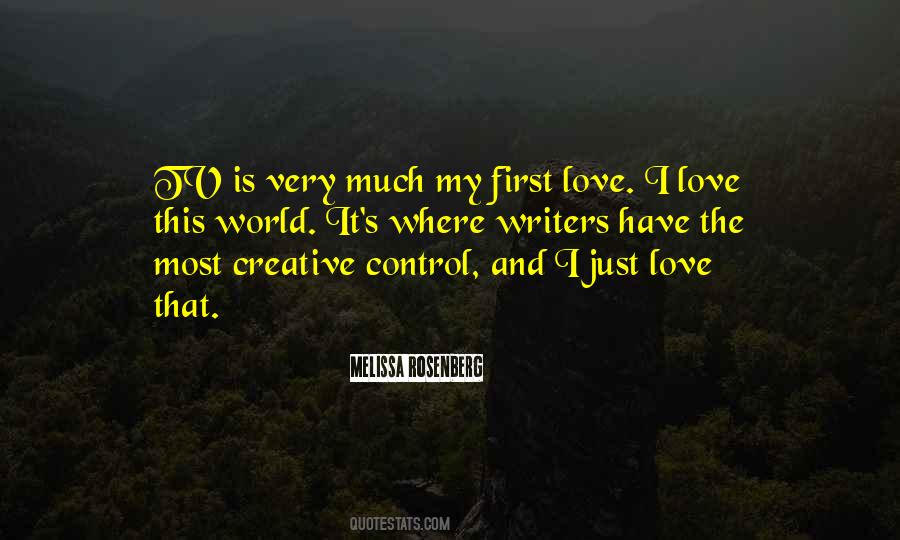 Love My World Quotes #90754