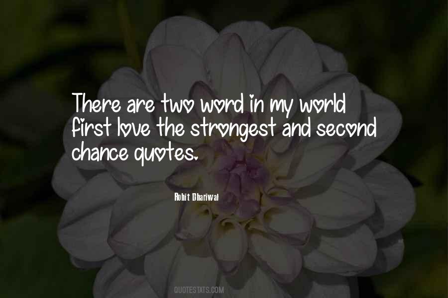 Love My World Quotes #95555