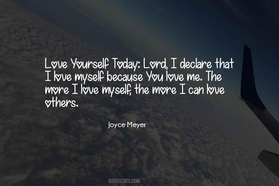 Love Myself More Quotes #854014