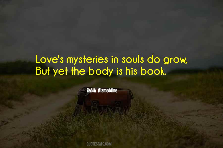 Love Mysteries Quotes #1051606