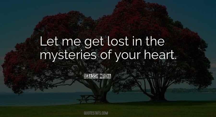 Love Mysteries Quotes #1309457