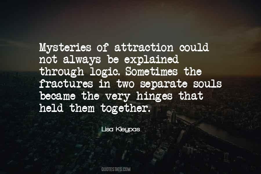 Love Mysteries Quotes #1483297