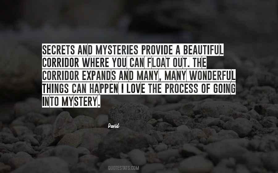 Love Mysteries Quotes #1592835