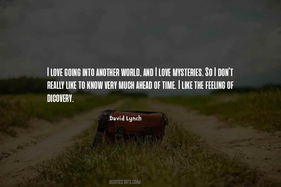 Love Mysteries Quotes #1874601