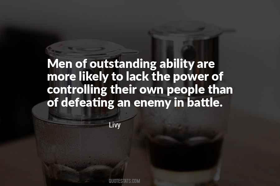 Quotes About Defeating The Enemy #499086