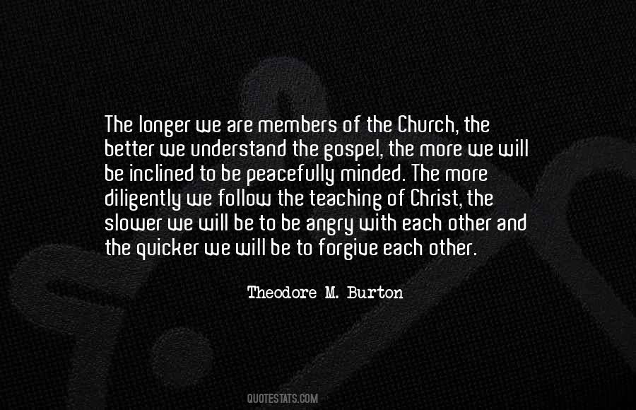 Quotes About Teaching The Gospel #1479441