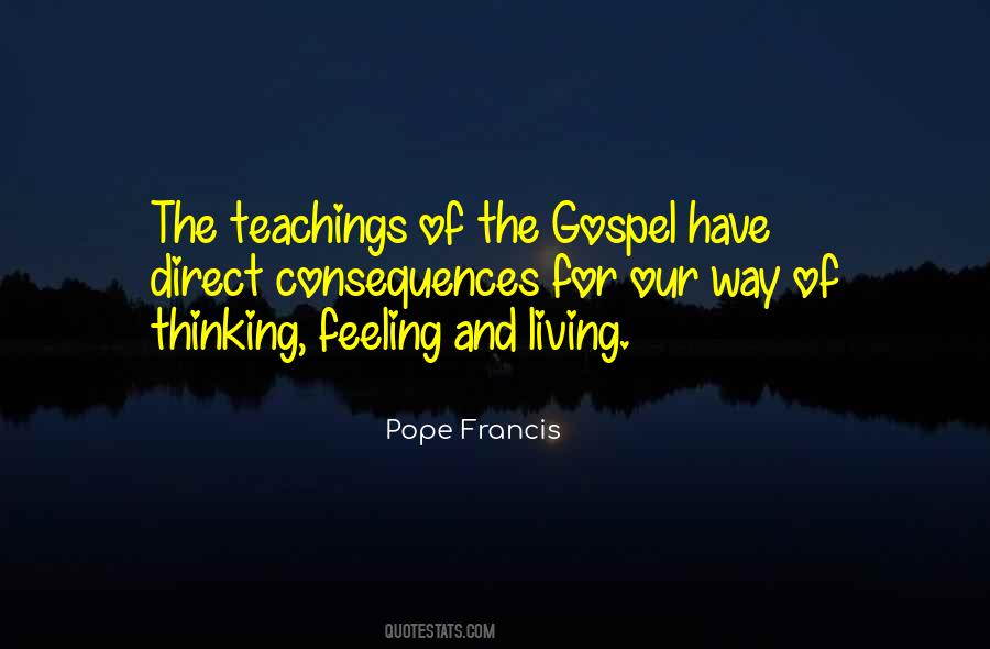 Quotes About Teaching The Gospel #1665992