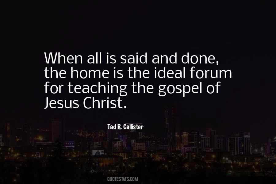 Quotes About Teaching The Gospel #586093