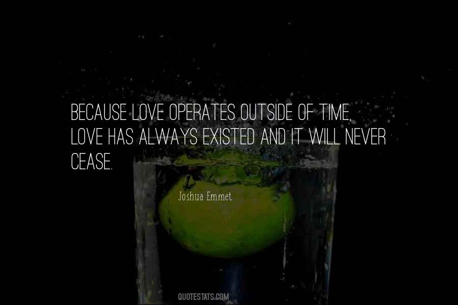 Love Never Existed Quotes #1801698