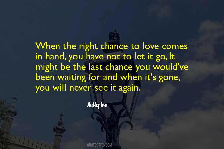 Love Never Gone Quotes #1671561