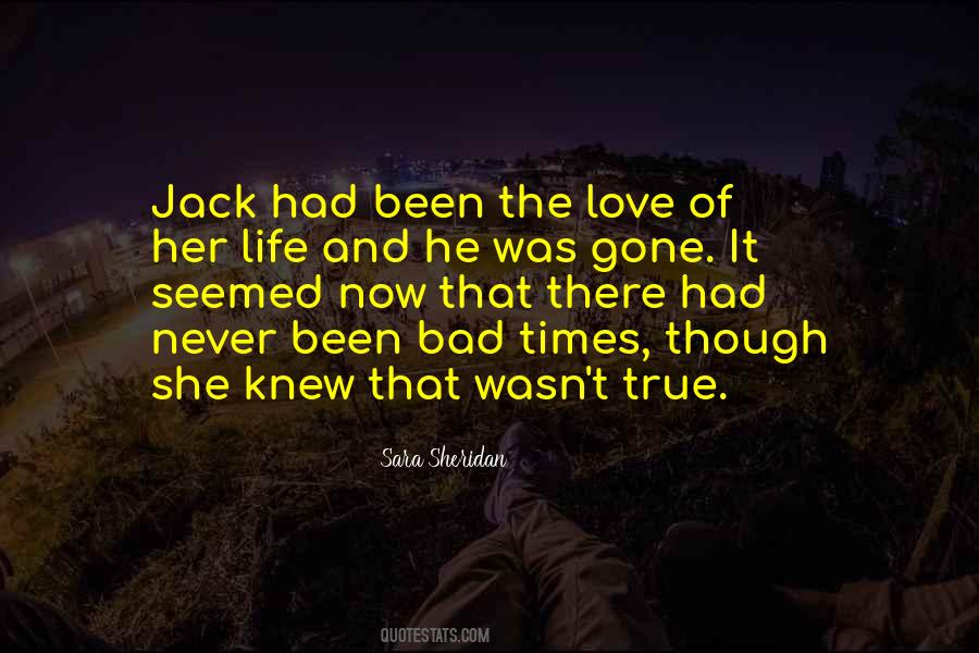 Love Never Gone Quotes #1810621