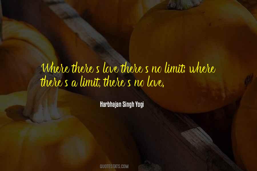 Love No Limits Quotes #1214372