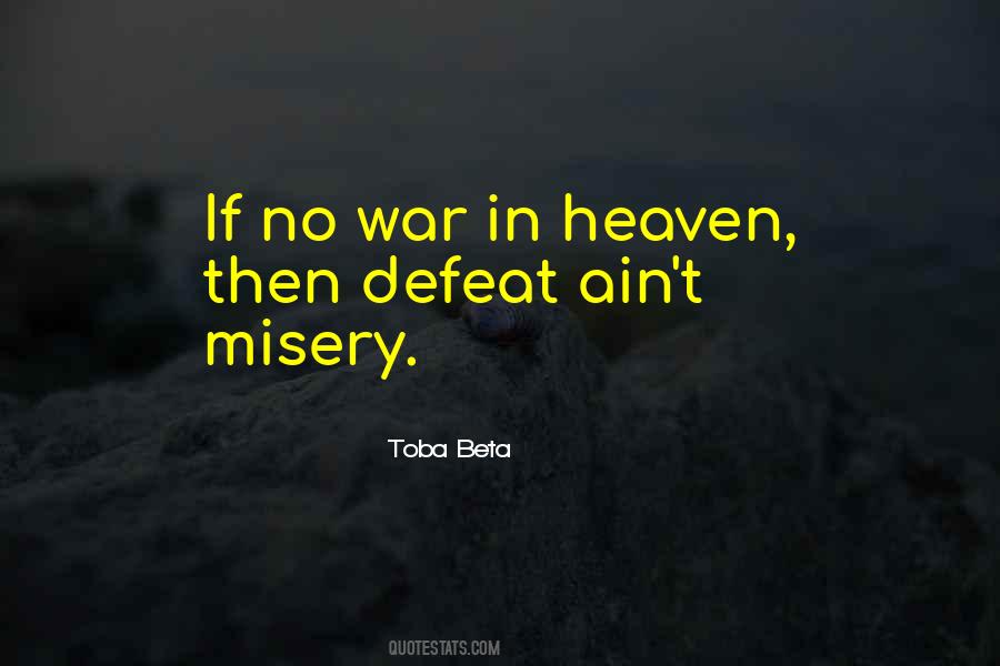 Quotes About Defeat In War #1393970