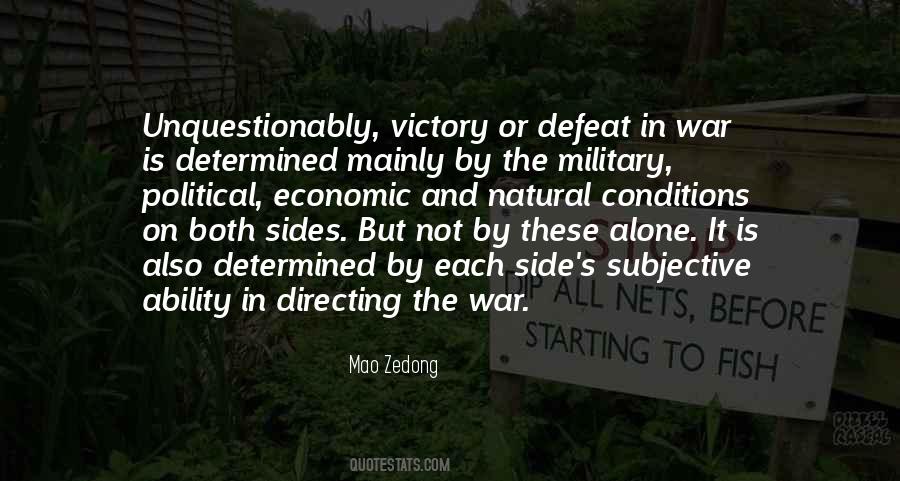 Quotes About Defeat In War #1505917