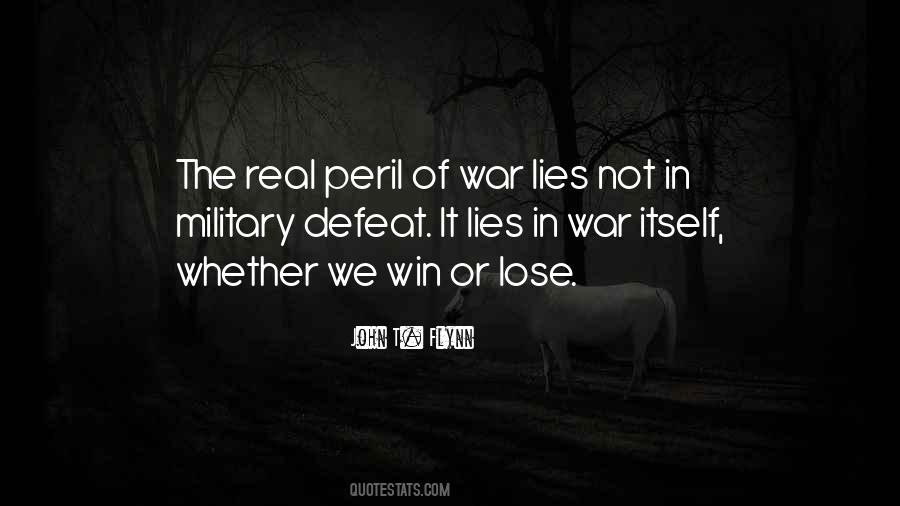 Quotes About Defeat In War #280527