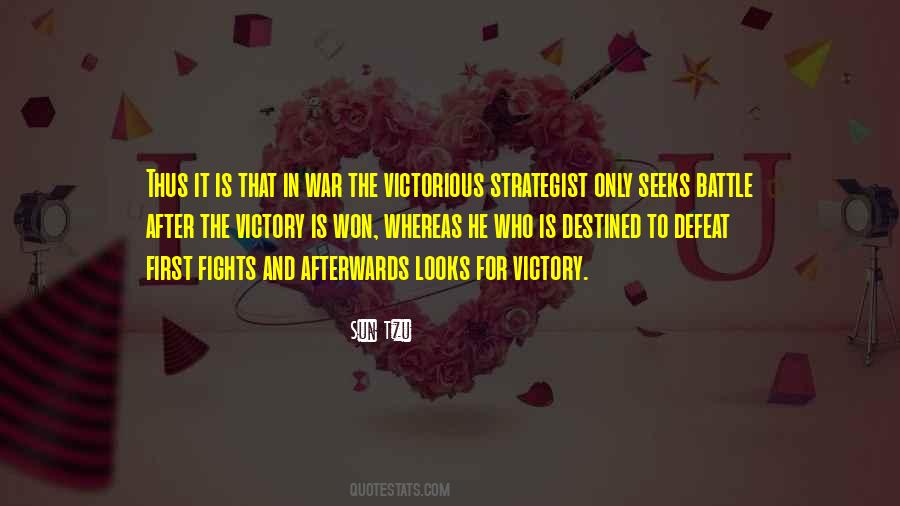 Quotes About Defeat In War #386336