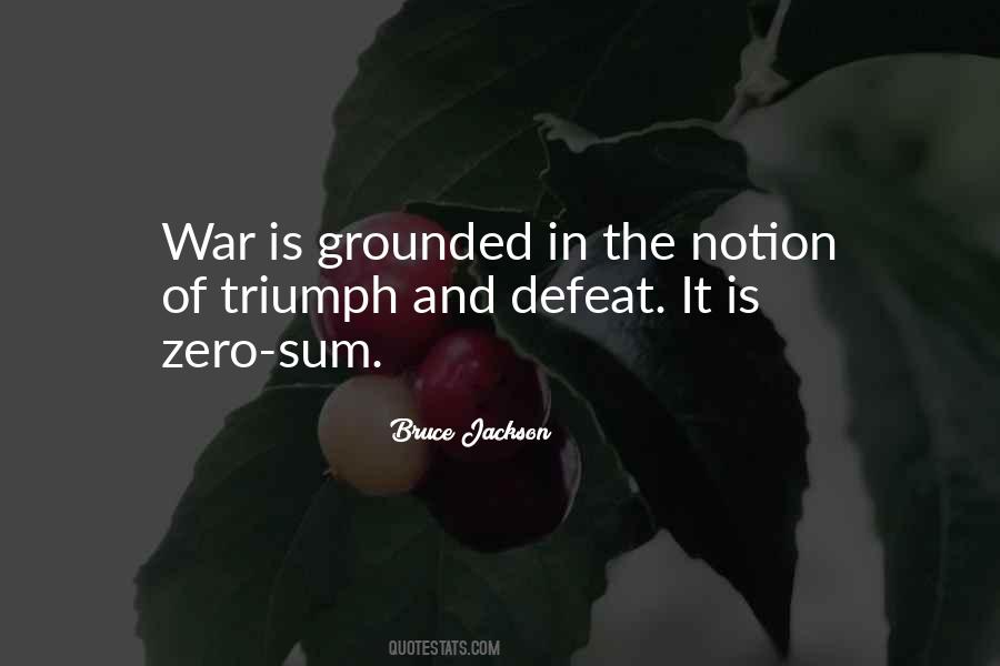Quotes About Defeat In War #80193