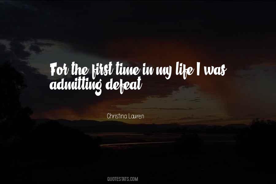 Quotes About Defeat In Life #657387