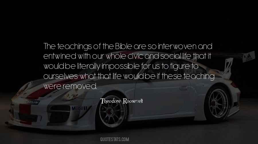 Quotes About Teaching The Bible #1090676