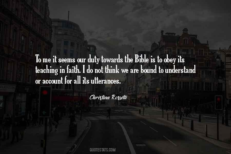 Quotes About Teaching The Bible #1313492