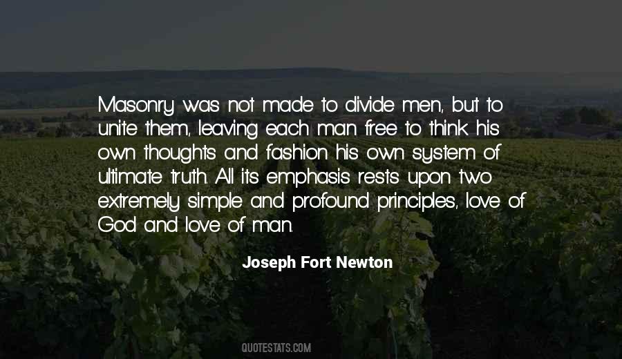 Love Of Man Quotes #1568752