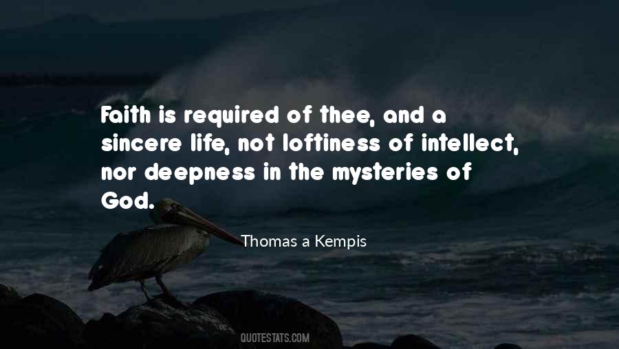 Quotes About Deepness #1833067