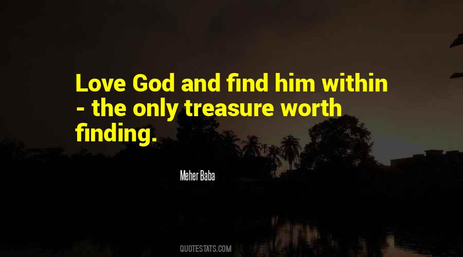 Love Only God Quotes #20886