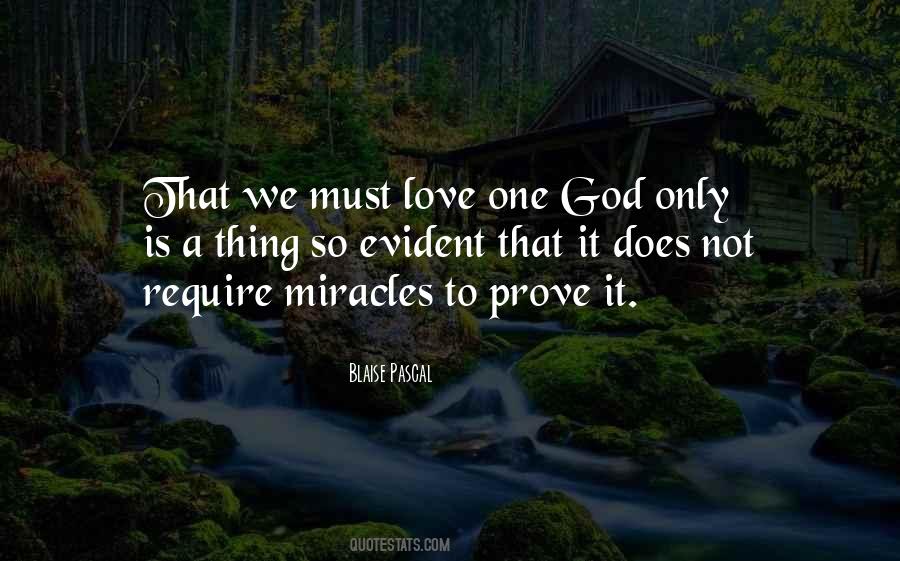 Love Only God Quotes #261065