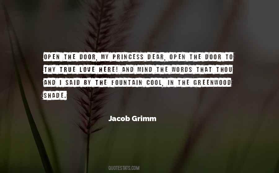 Love Open Door Quotes #1442633