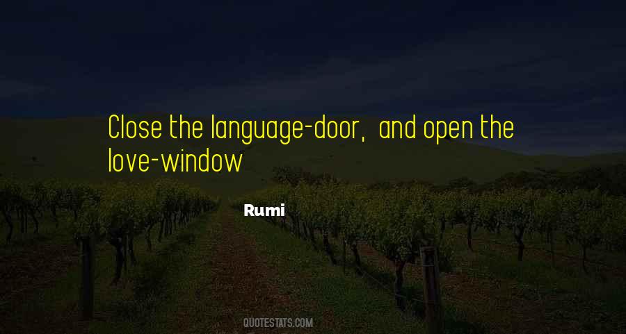 Love Open Door Quotes #654552