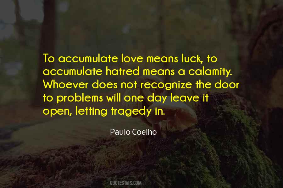 Love Open Door Quotes #975964