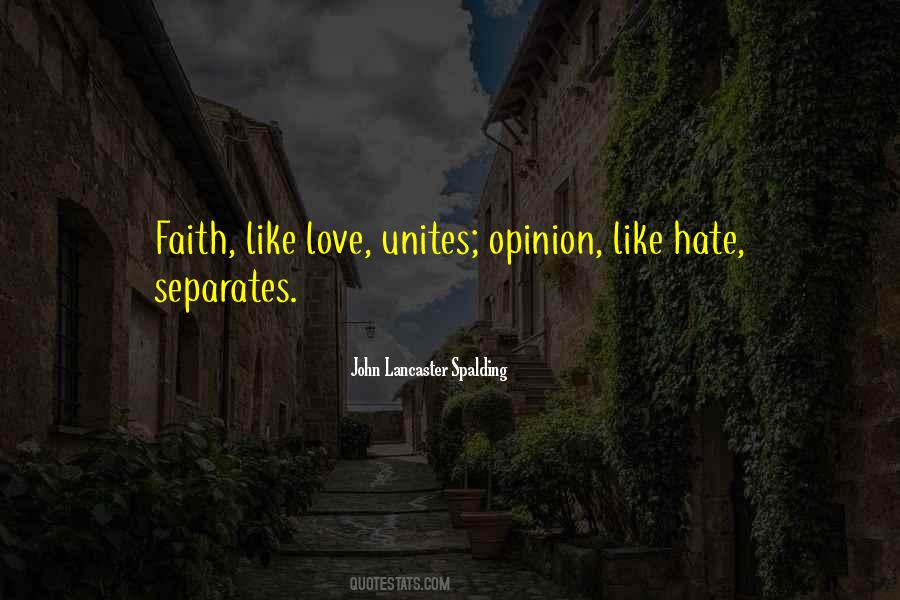 Love Opinion Quotes #1090068