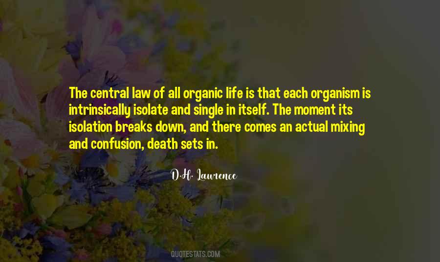 Love Organic Quotes #137799